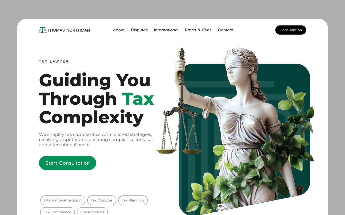 Campaign landing page design
