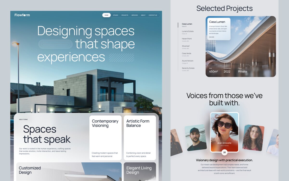 Product launch landing page